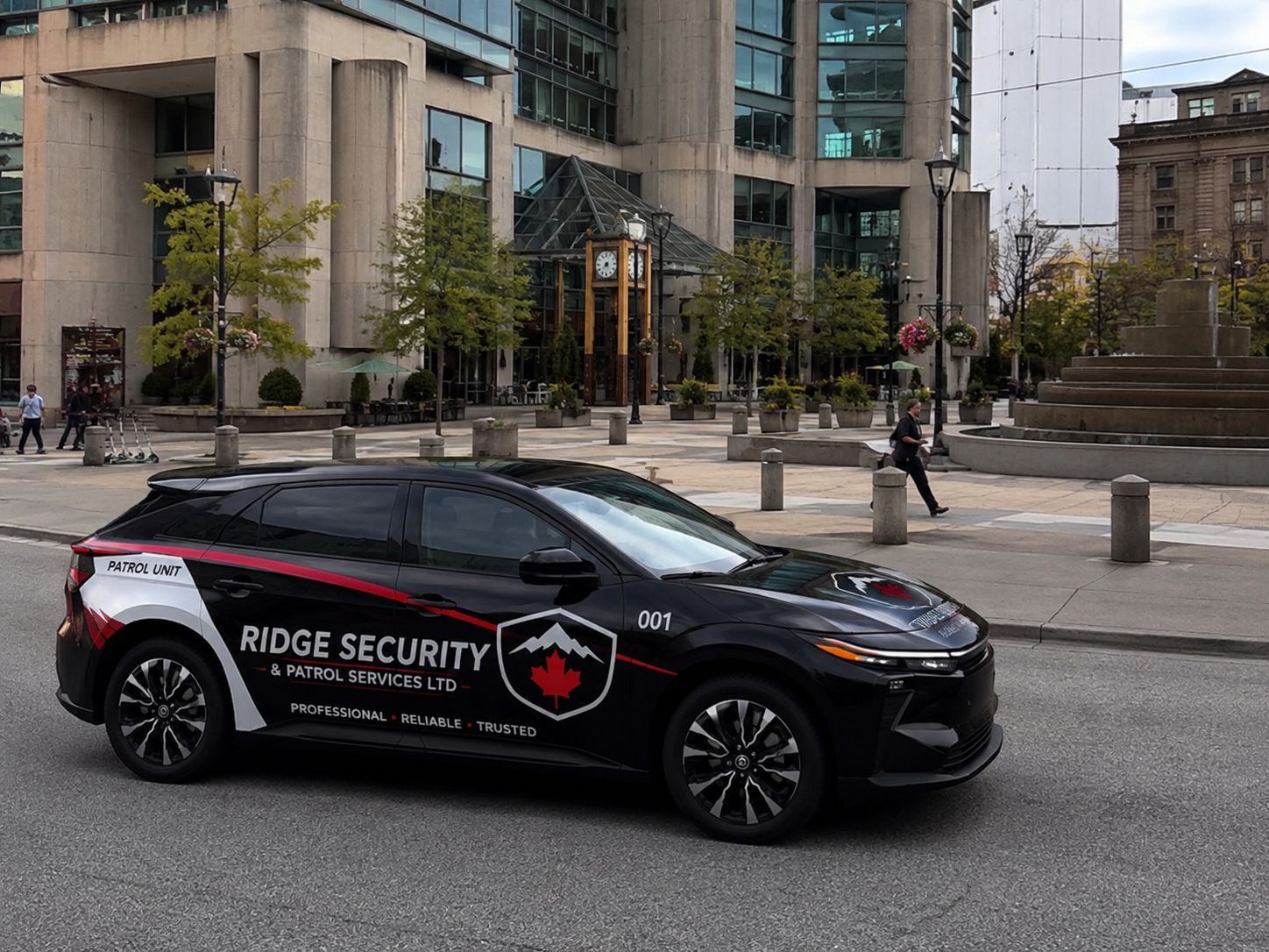 Ridge Security patrol vehicle